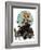 "Springtime, 1927", April 16,1927-Norman Rockwell-Framed Giclee Print