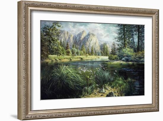 Springtime Abounds-Nicky Boehme-Framed Giclee Print