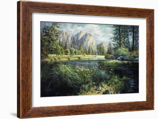 Springtime Abounds-Nicky Boehme-Framed Giclee Print