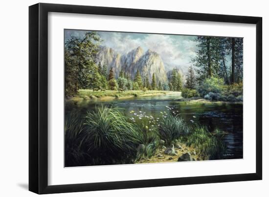 Springtime Abounds-Nicky Boehme-Framed Giclee Print