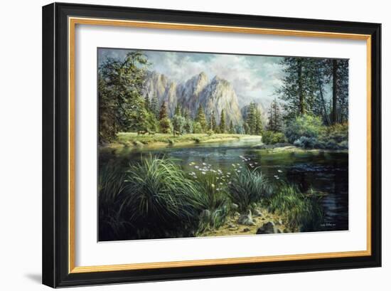 Springtime Abounds-Nicky Boehme-Framed Giclee Print