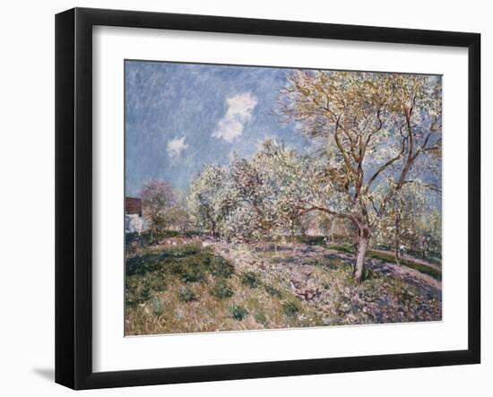 Springtime at Veneux, 1880-Eugène Boudin-Framed Giclee Print