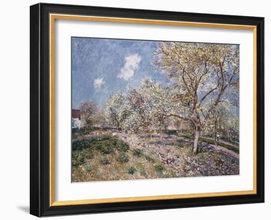 Springtime at Veneux, 1880-Eugène Boudin-Framed Giclee Print