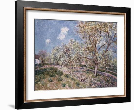 Springtime at Veneux, 1880-Eugène Boudin-Framed Giclee Print