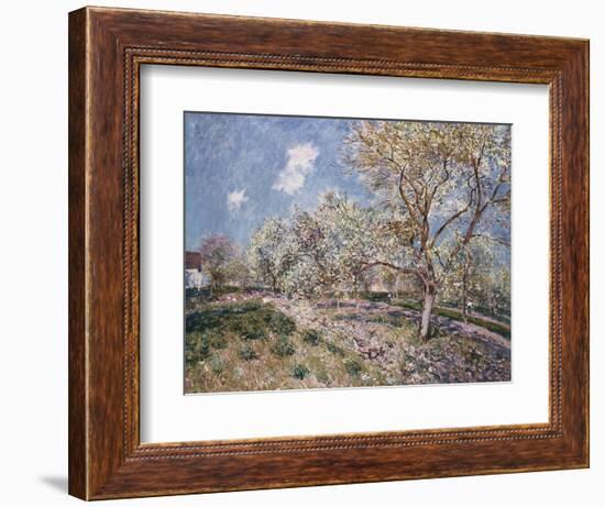 Springtime at Veneux, 1880-Eugène Boudin-Framed Giclee Print