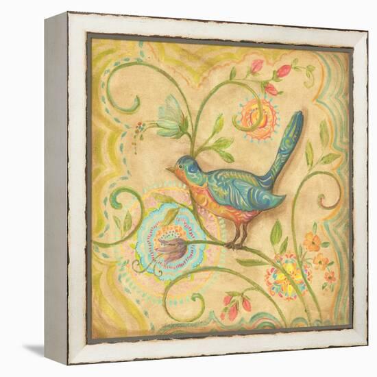 Springtime Birds II-Kate McRostie-Framed Stretched Canvas