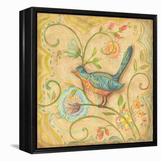 Springtime Birds II-Kate McRostie-Framed Stretched Canvas