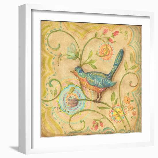 Springtime Birds II-Kate McRostie-Framed Art Print