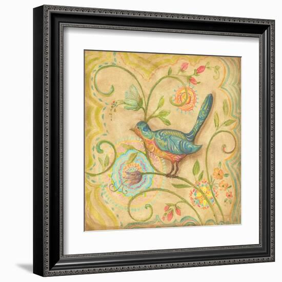 Springtime Birds II-Kate McRostie-Framed Art Print