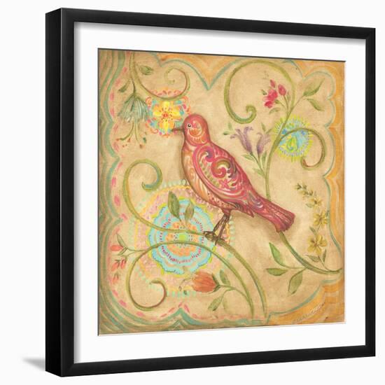 Springtime Birds IV-Kate McRostie-Framed Art Print