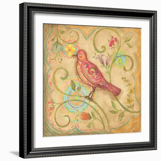 Springtime Birds IV-Kate McRostie-Framed Art Print