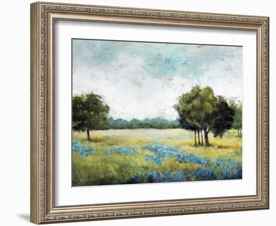 Springtime Blues-Rikki Drotar-Framed Giclee Print