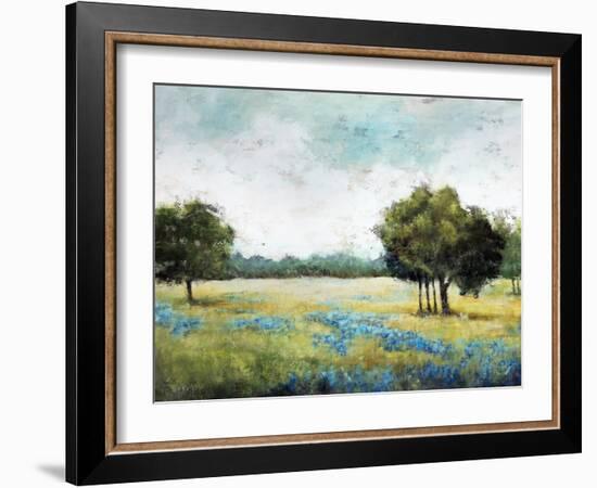 Springtime Blues-Rikki Drotar-Framed Giclee Print