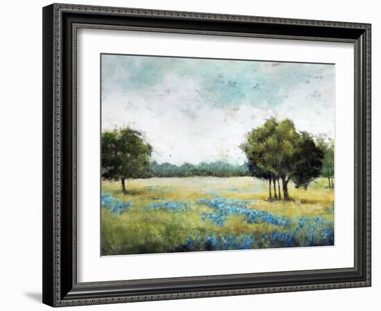 Springtime Blues-Rikki Drotar-Framed Giclee Print