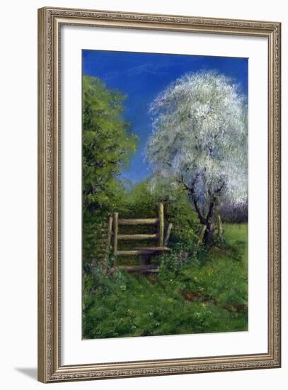 Springtime by the Stile, 2013-Anthony Rule-Framed Giclee Print