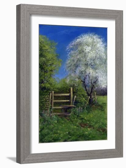 Springtime by the Stile, 2013-Anthony Rule-Framed Giclee Print
