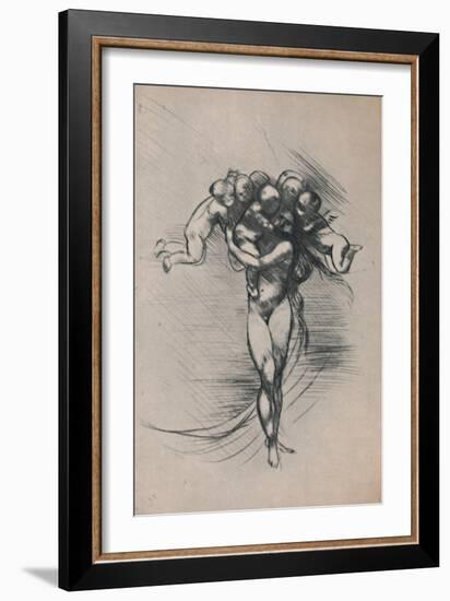 'Springtime', c.1880s, (1946)-Auguste Rodin-Framed Giclee Print