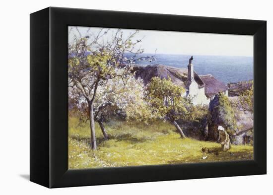 Springtime, Devon-John White-Framed Premier Image Canvas