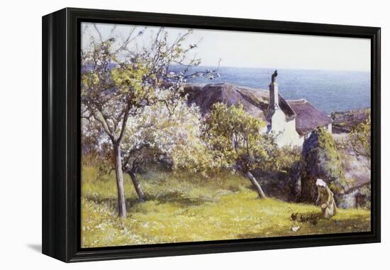 Springtime, Devon-John White-Framed Premier Image Canvas