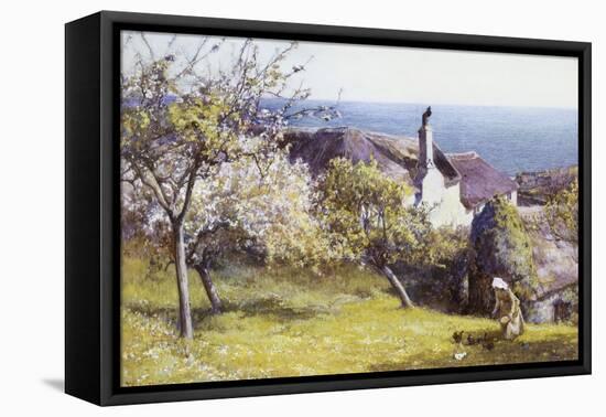 Springtime, Devon-John White-Framed Premier Image Canvas