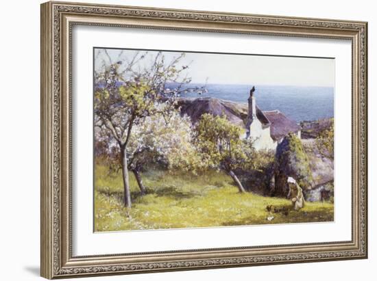 Springtime, Devon-John White-Framed Giclee Print