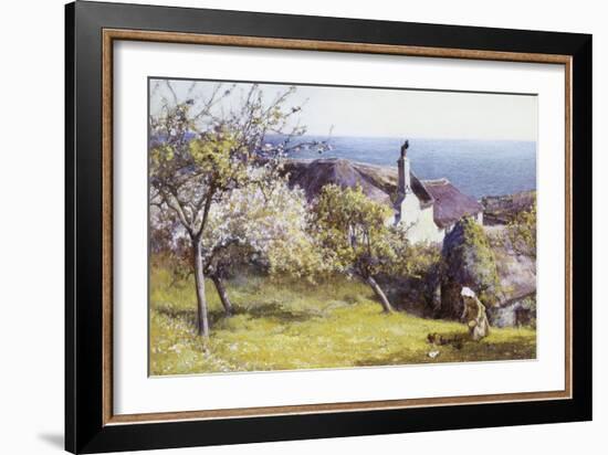 Springtime, Devon-John White-Framed Giclee Print