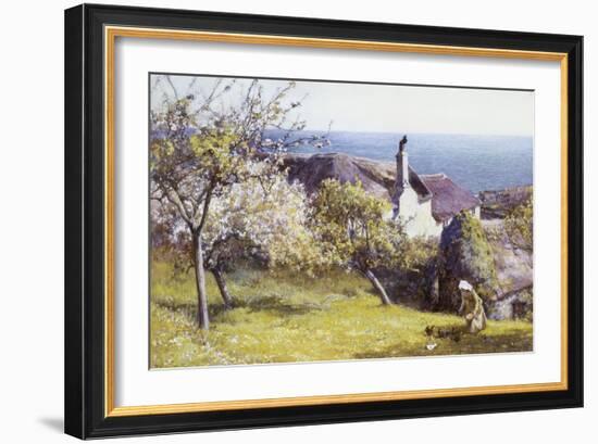 Springtime, Devon-John White-Framed Giclee Print