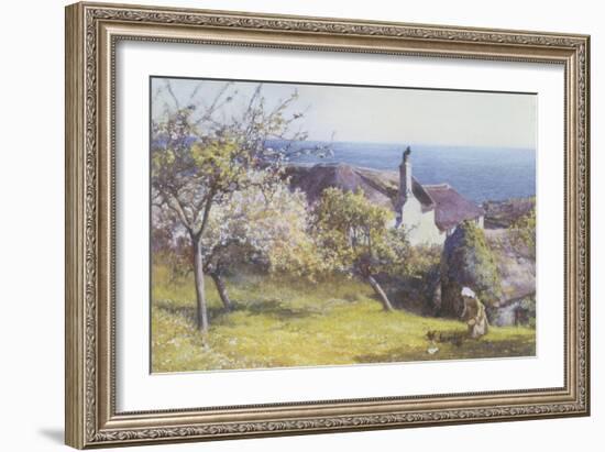 Springtime, Devon-John White-Framed Giclee Print