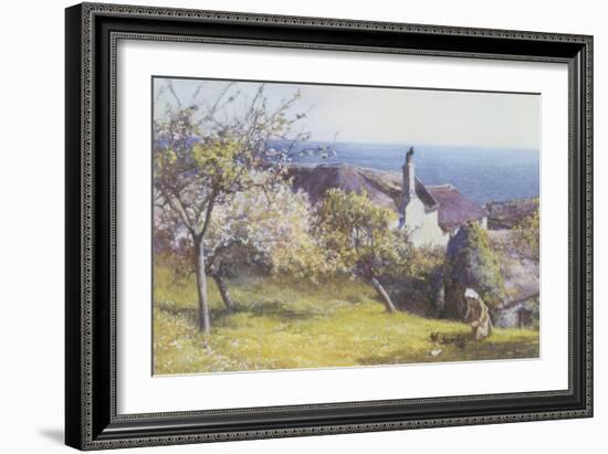 Springtime, Devon-John White-Framed Giclee Print