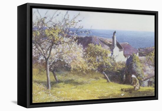 Springtime, Devon-John White-Framed Premier Image Canvas