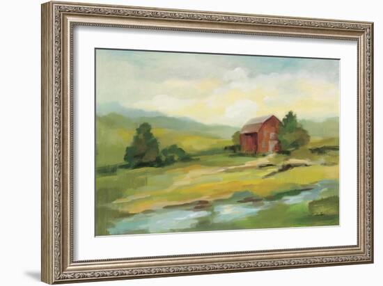 Springtime Farm-Silvia Vassileva-Framed Art Print