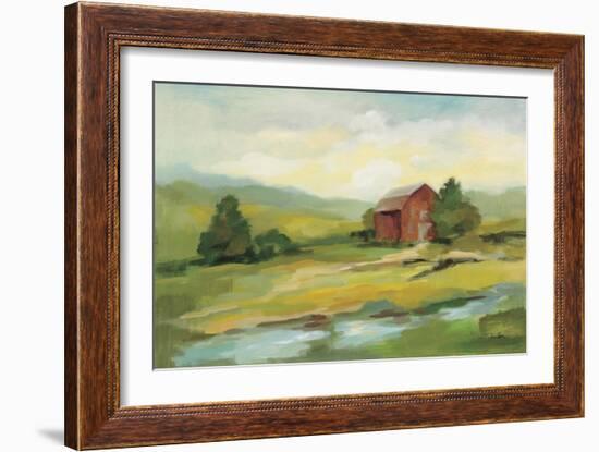 Springtime Farm-Silvia Vassileva-Framed Art Print