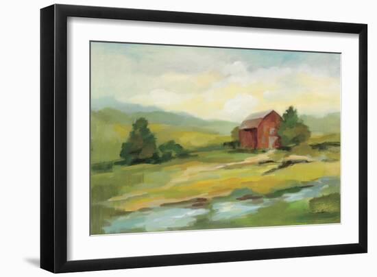 Springtime Farm-Silvia Vassileva-Framed Art Print