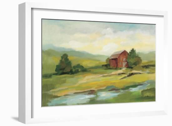 Springtime Farm-Silvia Vassileva-Framed Art Print