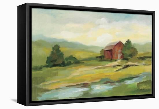 Springtime Farm-Silvia Vassileva-Framed Stretched Canvas