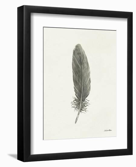 Springtime Feather II-Sara Zieve Miller-Framed Art Print