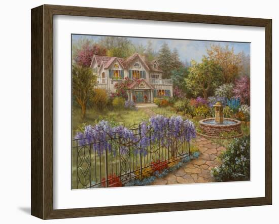 Springtime Hideaway-Nicky Boehme-Framed Giclee Print