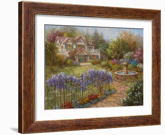 Springtime Hideaway-Nicky Boehme-Framed Giclee Print