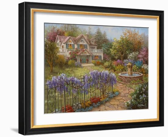 Springtime Hideaway-Nicky Boehme-Framed Giclee Print