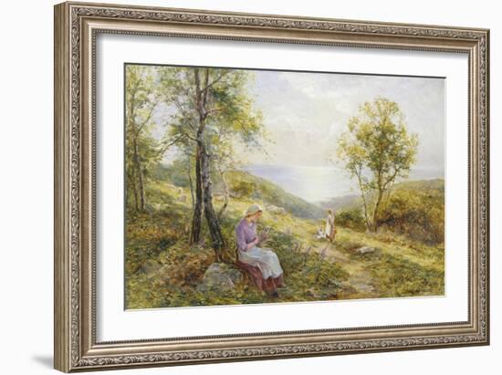 Springtime in Dorset-Ernest Walbourn-Framed Giclee Print