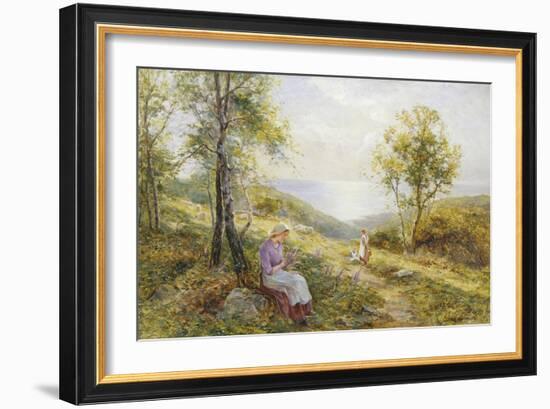 Springtime in Dorset-Ernest Walbourn-Framed Giclee Print