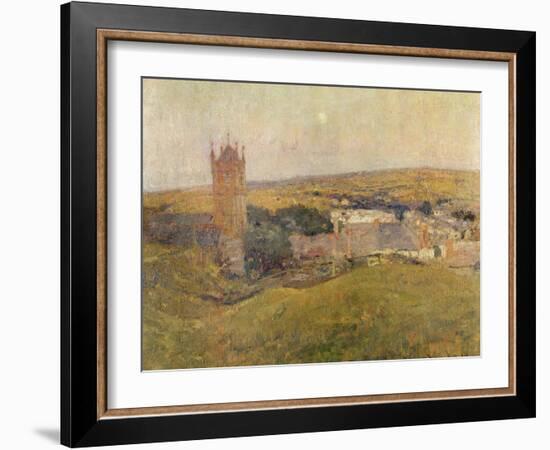 Springtime in England,-Alfred Sisley-Framed Giclee Print