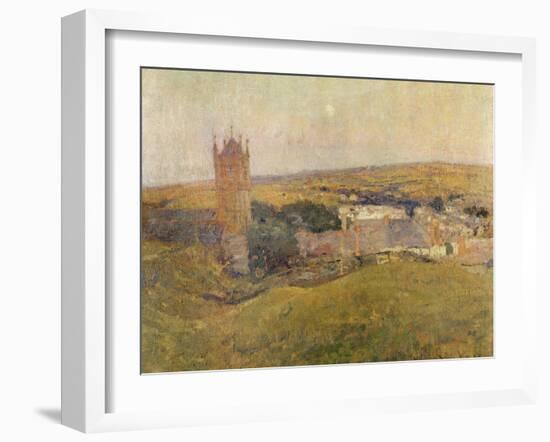 Springtime in England,-Alfred Sisley-Framed Giclee Print