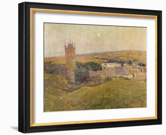 Springtime in England,-Alfred Sisley-Framed Giclee Print