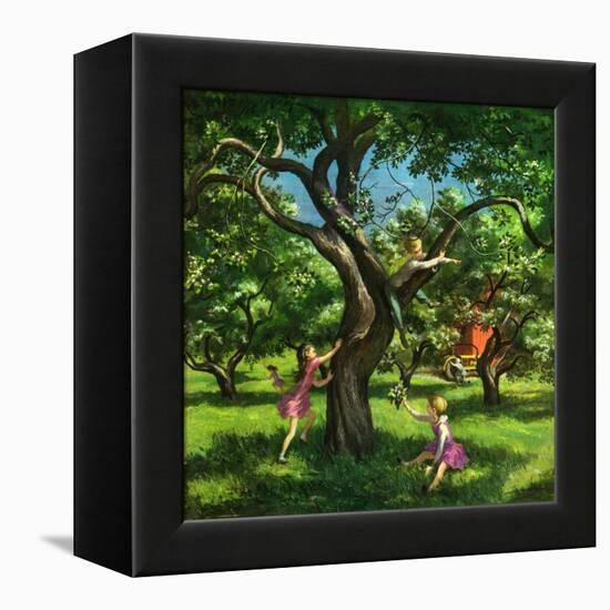 "Springtime in Tree,"May 1, 1950-Lawrence Beall Smith-Framed Premier Image Canvas