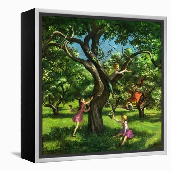 "Springtime in Tree,"May 1, 1950-Lawrence Beall Smith-Framed Premier Image Canvas