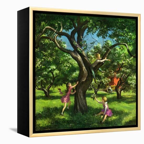 "Springtime in Tree,"May 1, 1950-Lawrence Beall Smith-Framed Premier Image Canvas