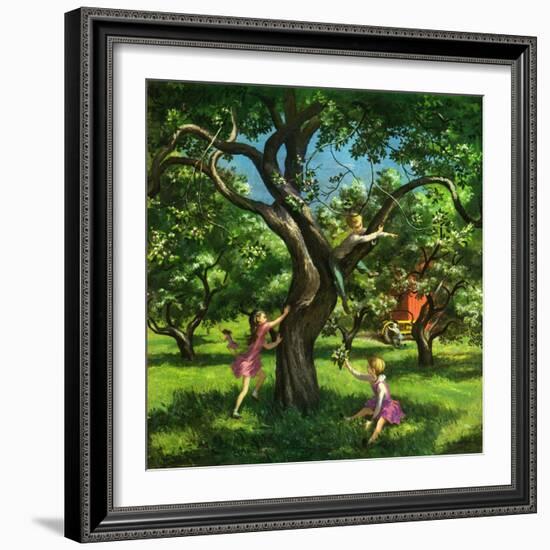 "Springtime in Tree,"May 1, 1950-Lawrence Beall Smith-Framed Giclee Print