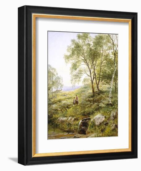 Springtime in Wales-Benjamin Williams Leader-Framed Premium Giclee Print