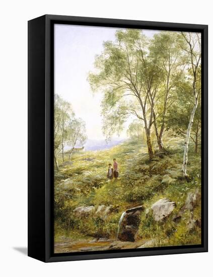 Springtime in Wales-Benjamin Williams Leader-Framed Premier Image Canvas